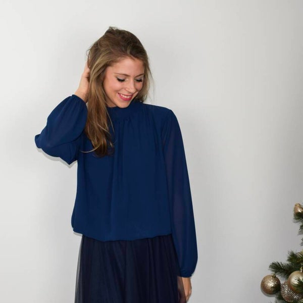 Stella blouse blue