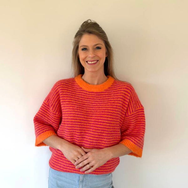 Layla sweater orange