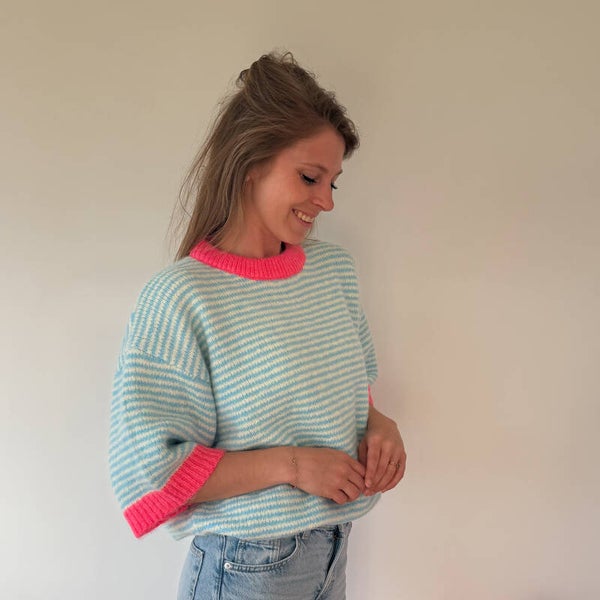 Layla sweater light blue