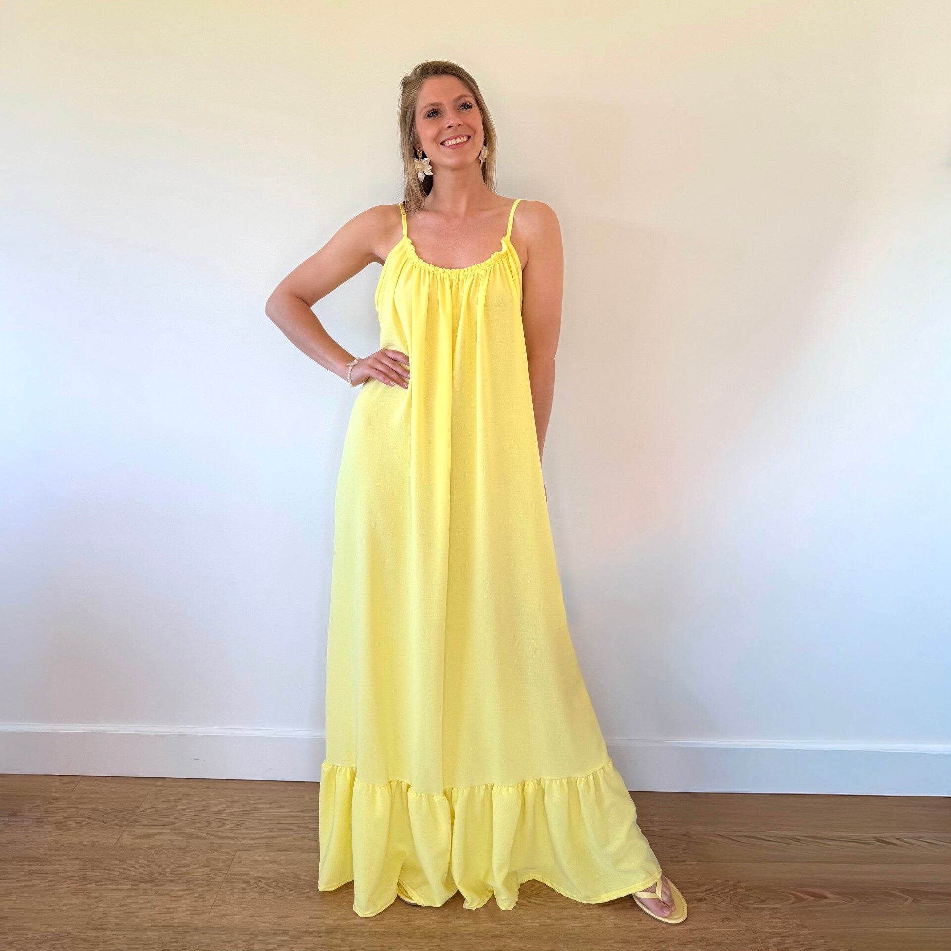 Sienna dress yellow