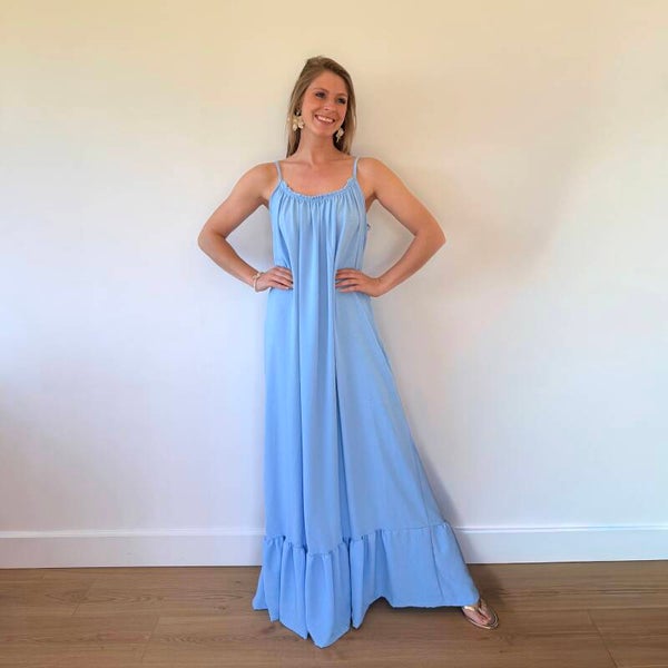 Sienna dress light blue