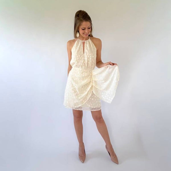 Oona dress beige