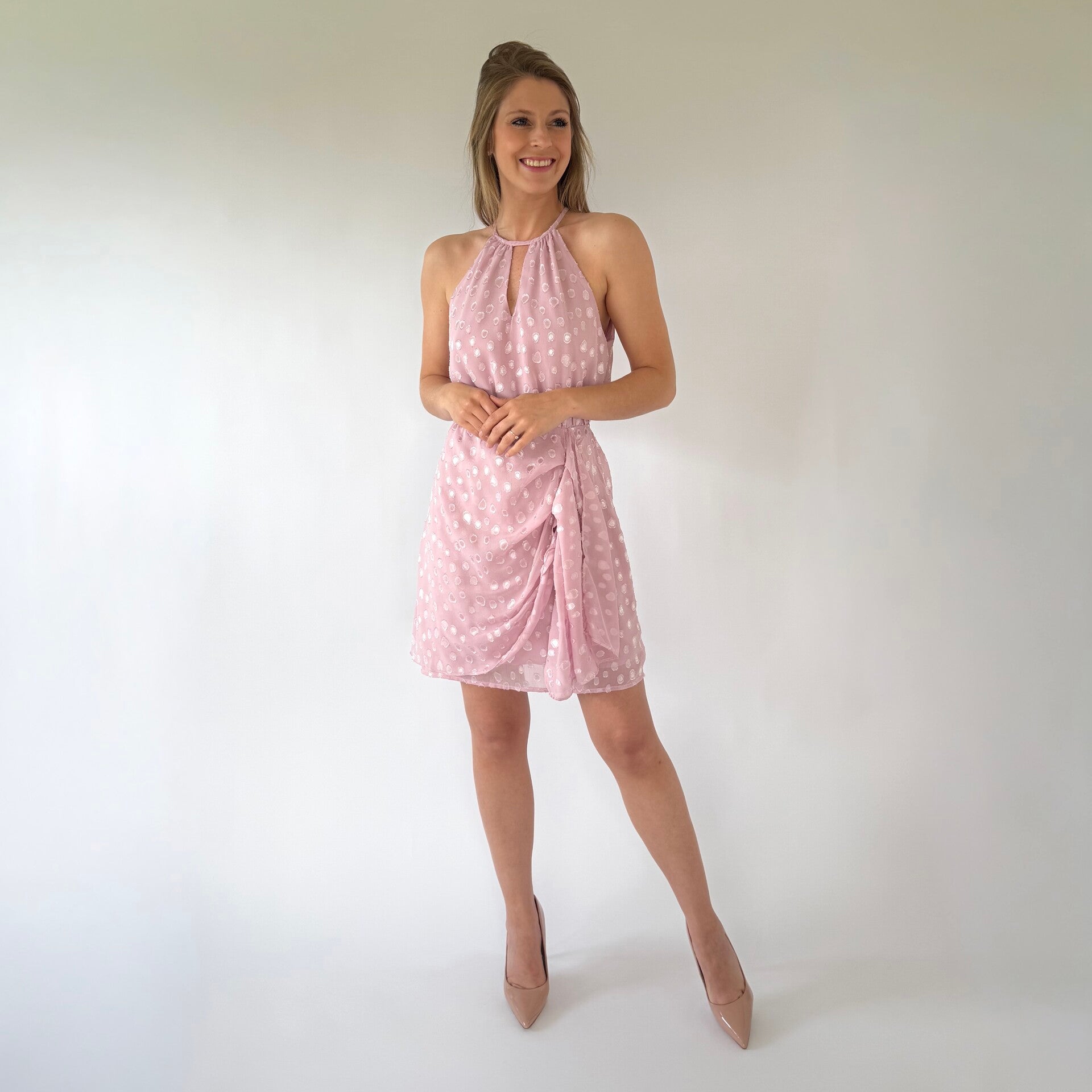 Oona dress pink