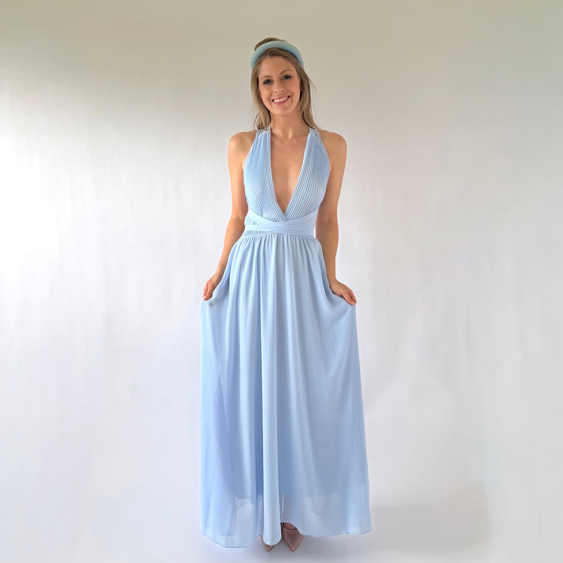 Livia dress blue