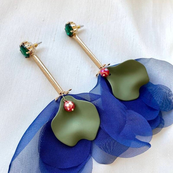 Adelaïde earrings blue