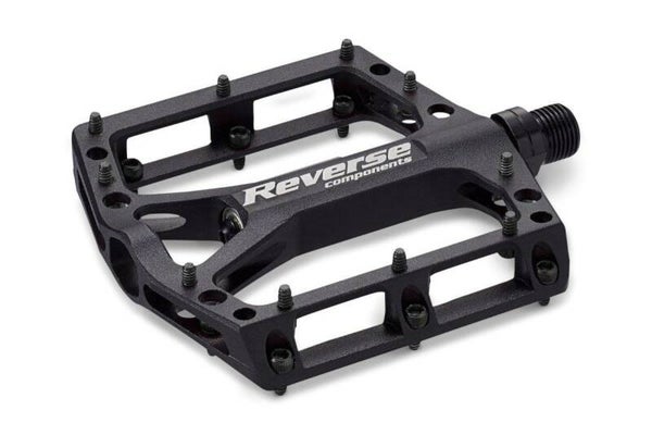 Reverse Black one flat pedal Zwart/Zwart