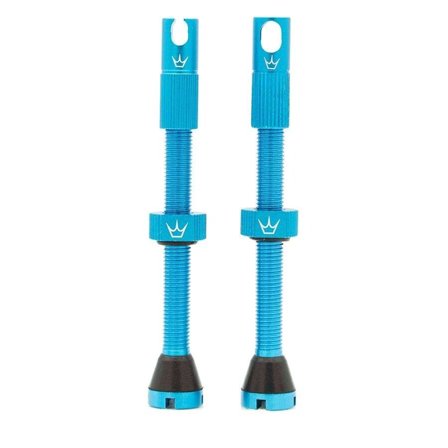 Peaty's Tubeless ventielen MK2 turquoise  60mm