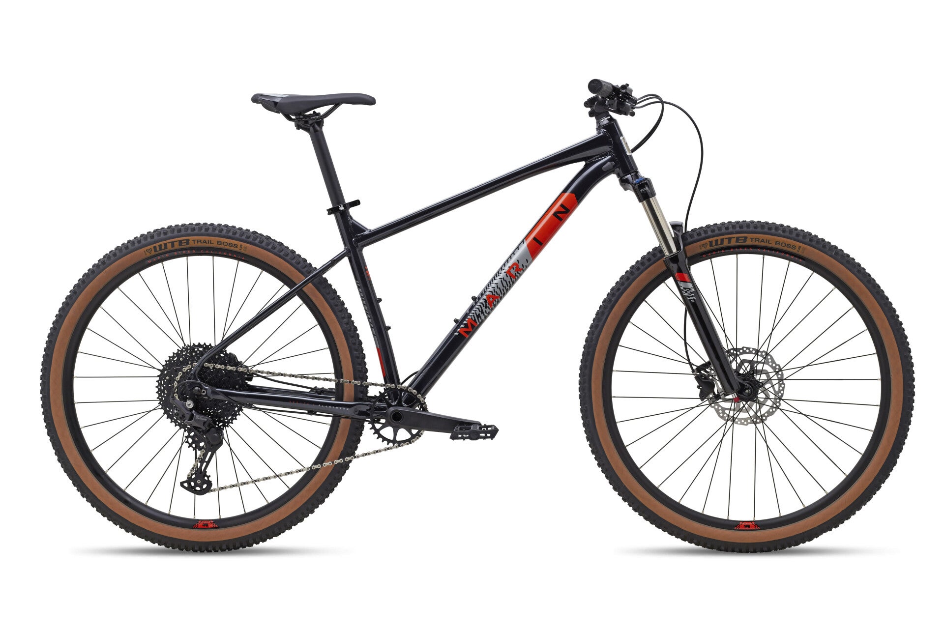 Marin Bobcat Trail 5 - 27,5" Zwart/Rood/Grijs 2023