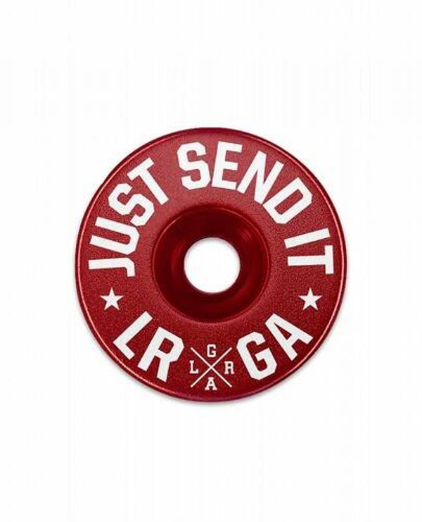 Loose Riders Stemcap - Send It LRGA Red
