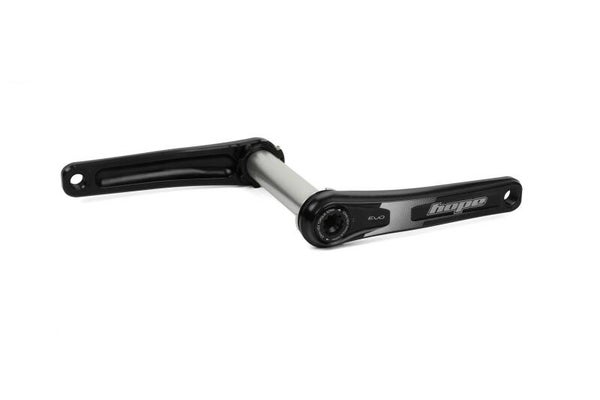 Hope EVO crankset no spider 83mm / zwart