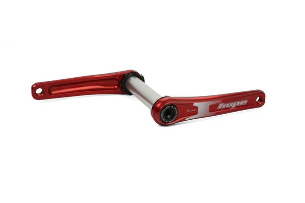 Hope EVO crankset no spider 68/73 / rood