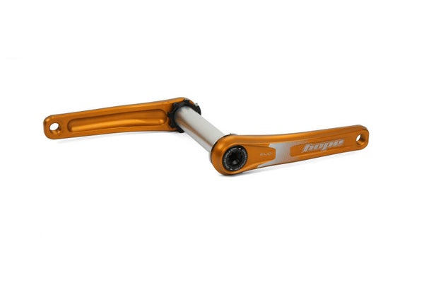 Hope EVO crankset no spider 83mm / oranje