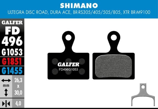 Galfer Bike Standaard Brake Pad Shimano XTR 2019