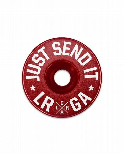 Loose Riders Stemcap - Send It LRGA Red