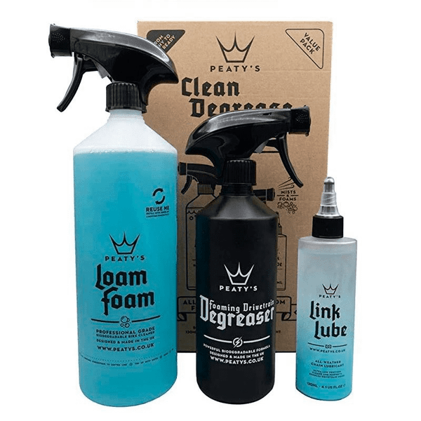 Peaty's "Clean-Degrease-Lube" Starter pack