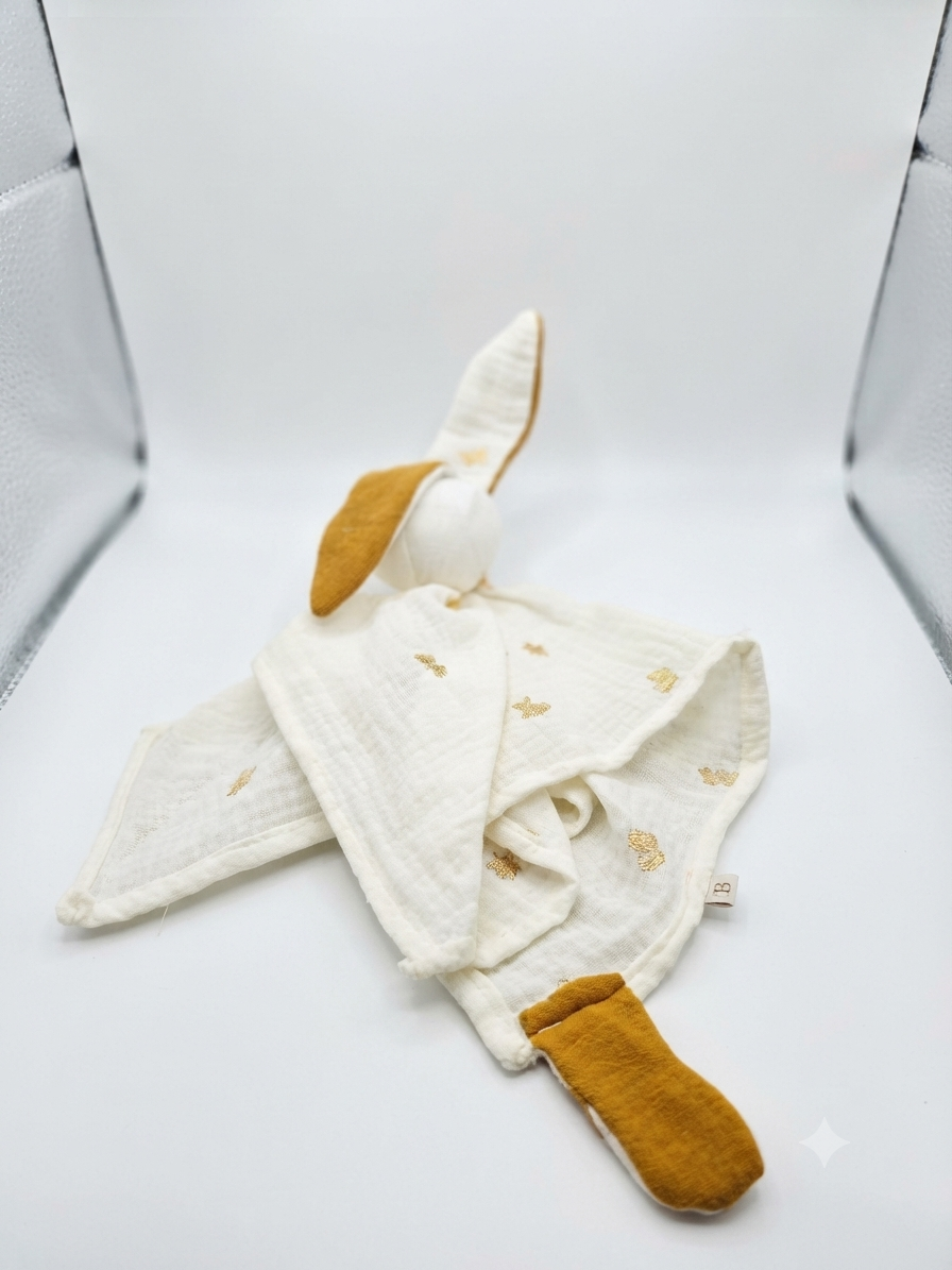 Doudou en Gaze de coton