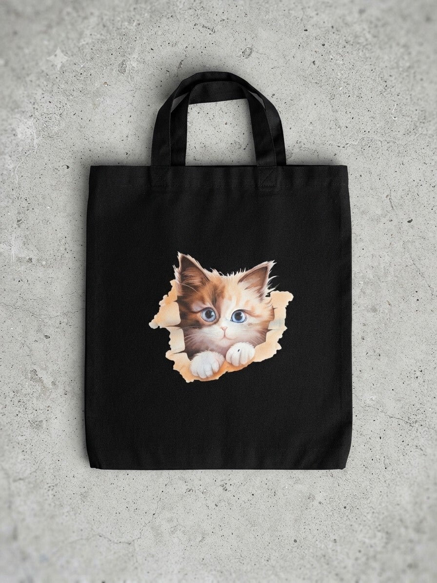 Sac Noir Chat