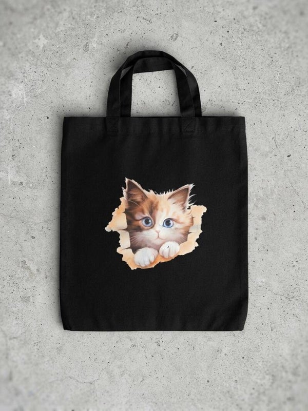 Sac Noir Chat