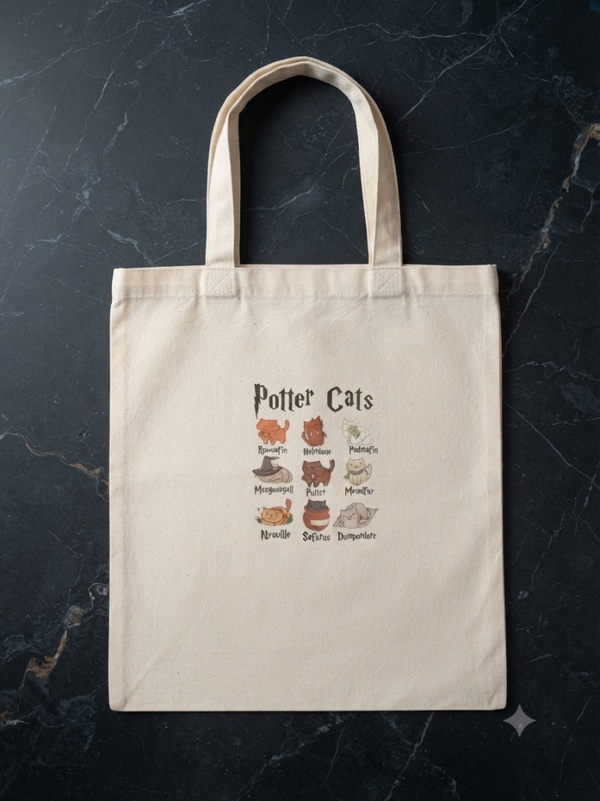 Sac Thème Harry Potter Chat