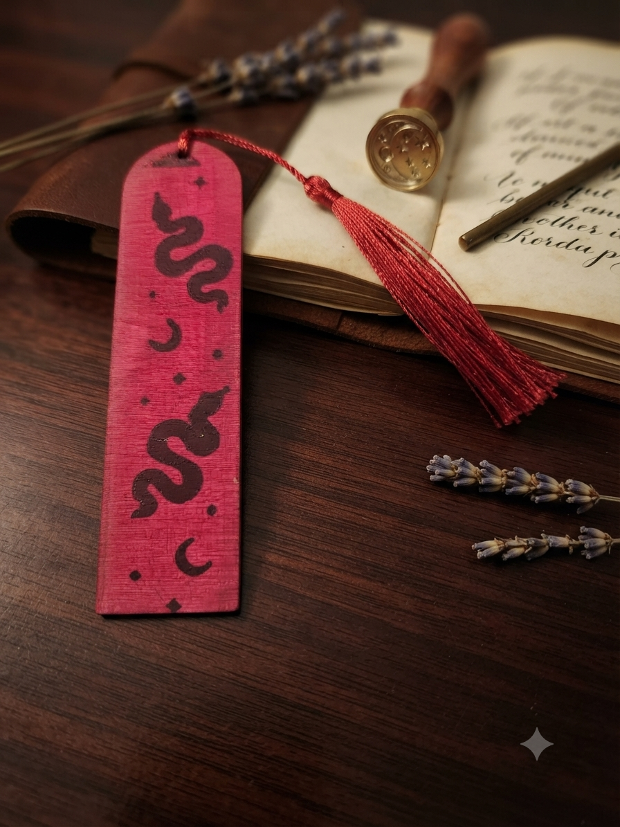 Marque Page Fushia Dragon
