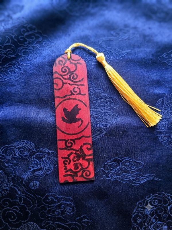 Marque Page Rouge , Dragon