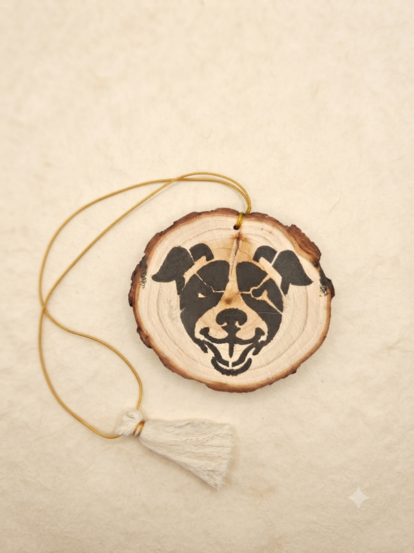 Décoration Murale tête de Amstaff