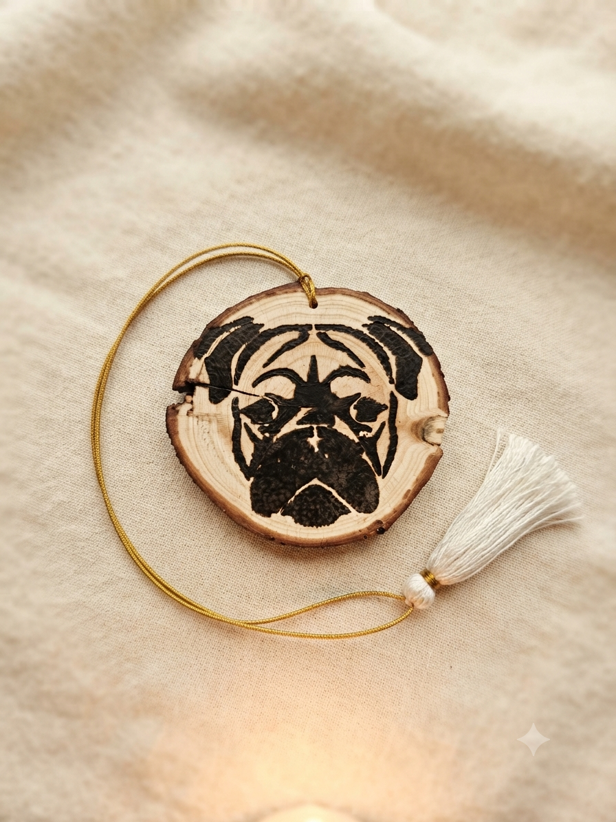 Décoration Murale en Bois Boxer