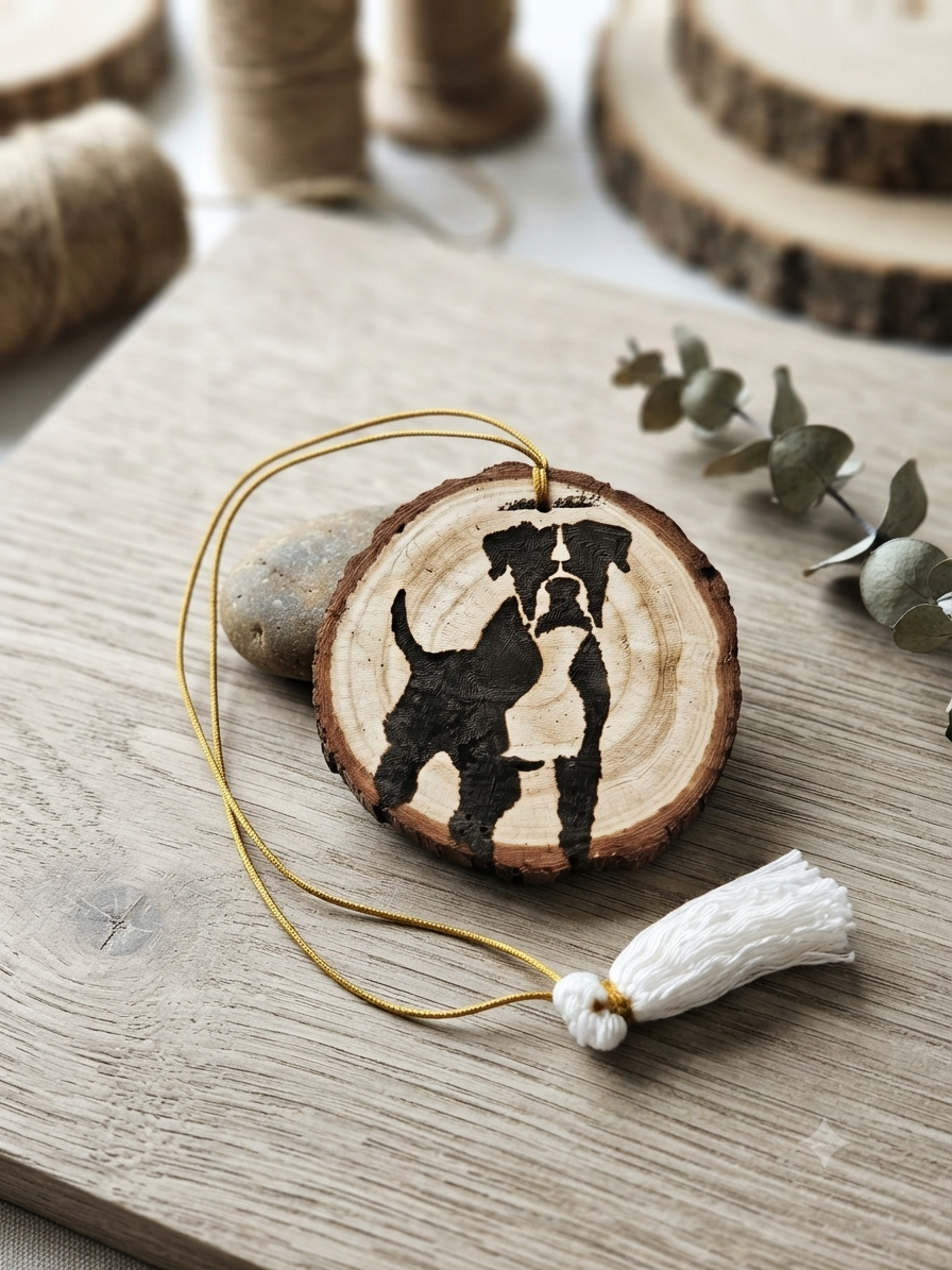 Décoration Murale en Bois Boxer