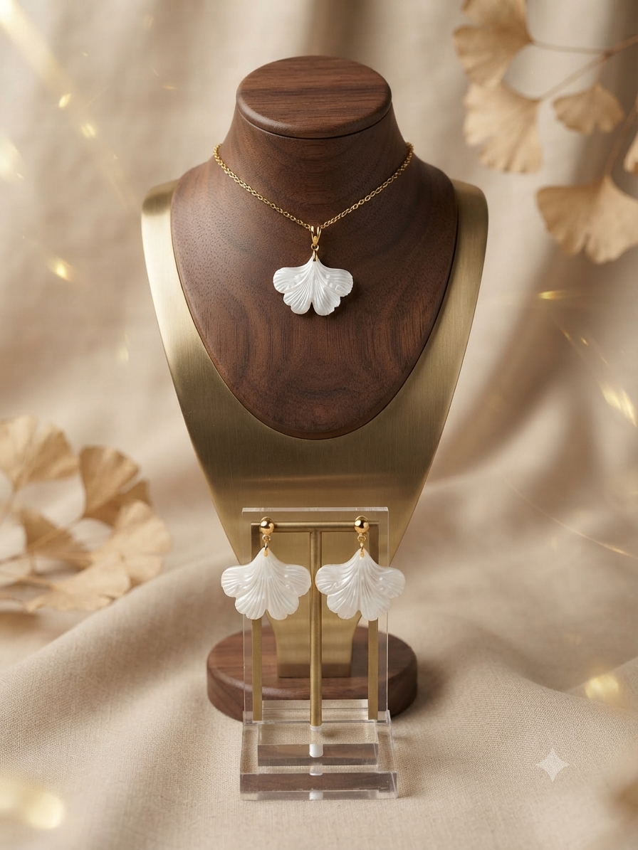 Parure Dorée  Thème Mer