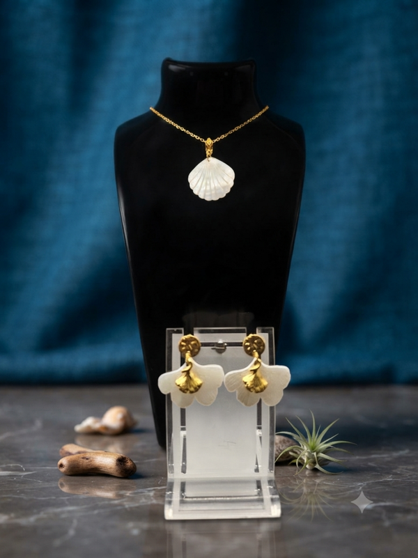 Parure Dorée  Thème Mer