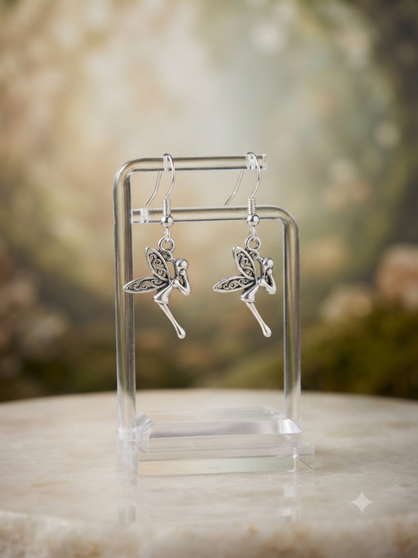 Boucles d'oreilles Fée