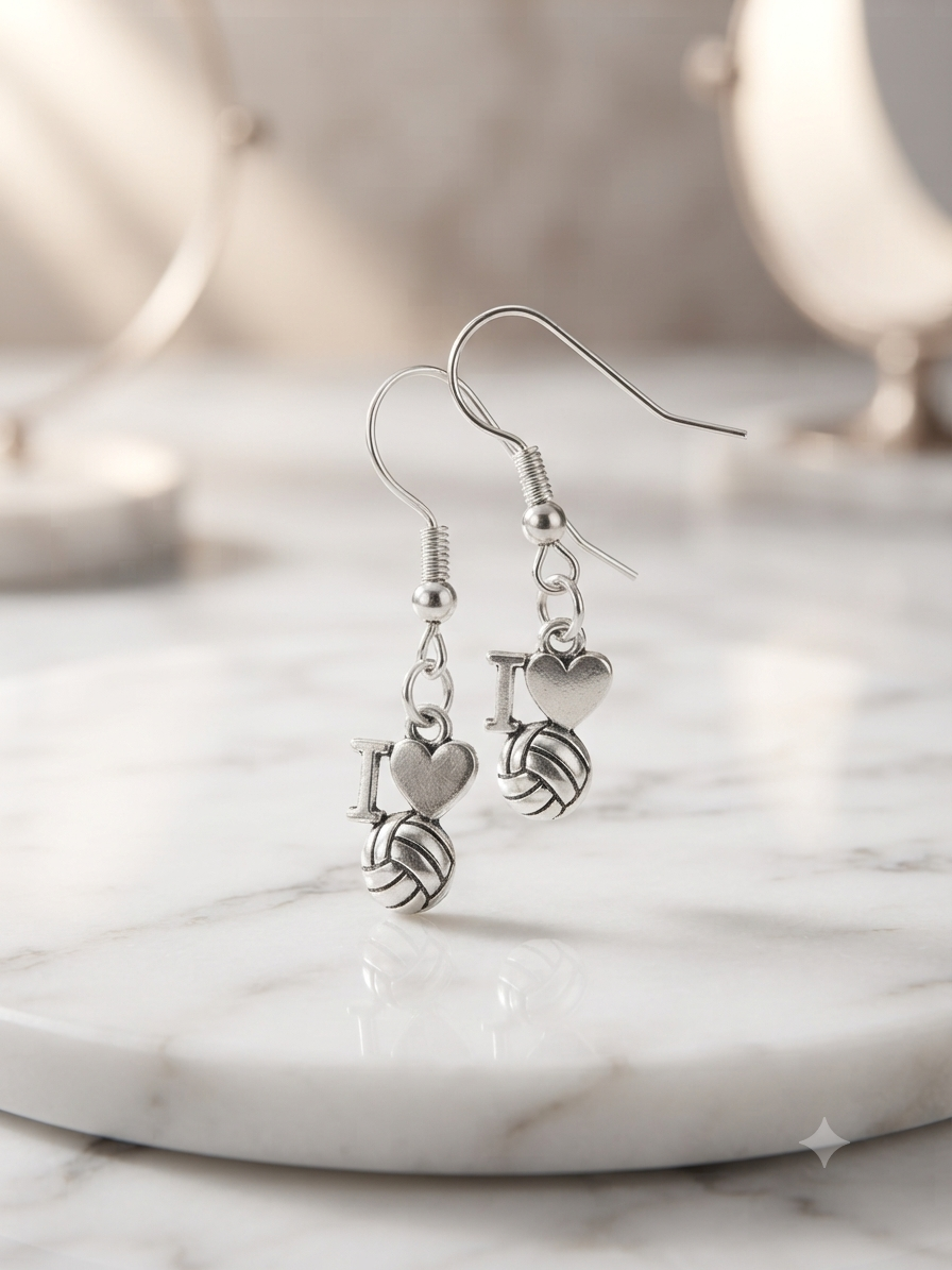 Boucles d'oreilles I Love Basket