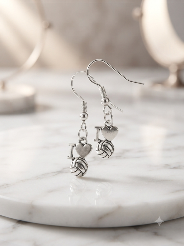 Boucles d'oreilles I Love Basket