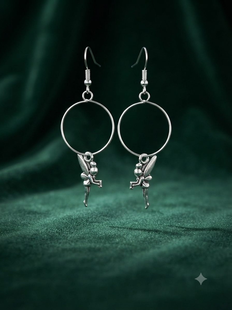 Boucles d'oreilles Fée