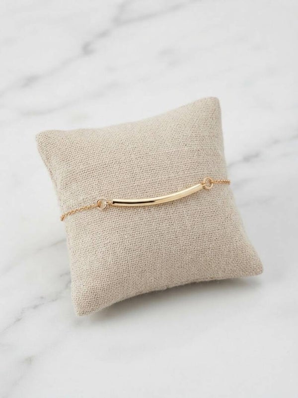 Bracelet Doré Barre