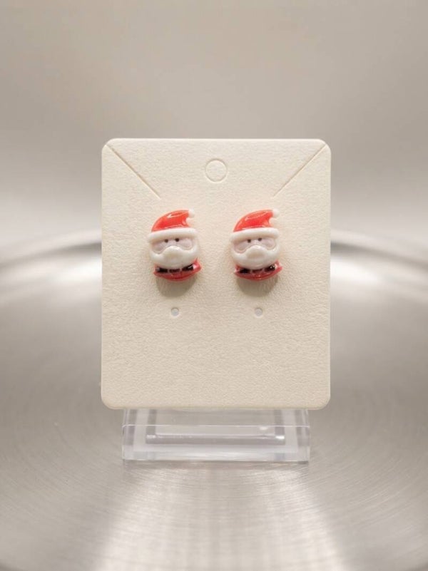 Boucles d'Oreilles Père Noël