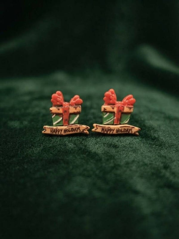 Boucles d'Oreilles Cadeau de Noël