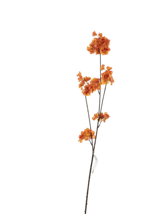 Bloesem prunus malaga oranje 84 cm