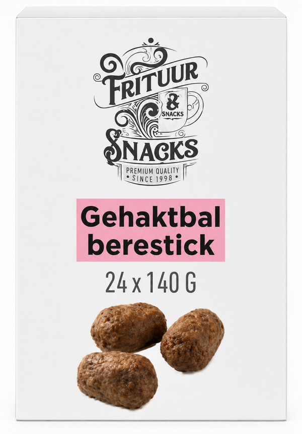 Berehap berestick gehaktbal 24 x 140 gram