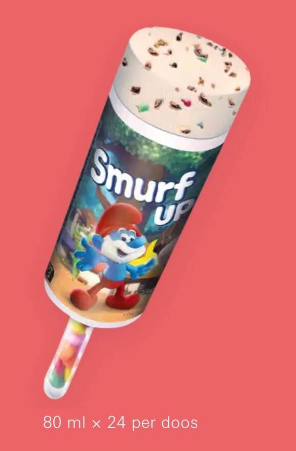 Smurfen pop up 24 x 80 ml