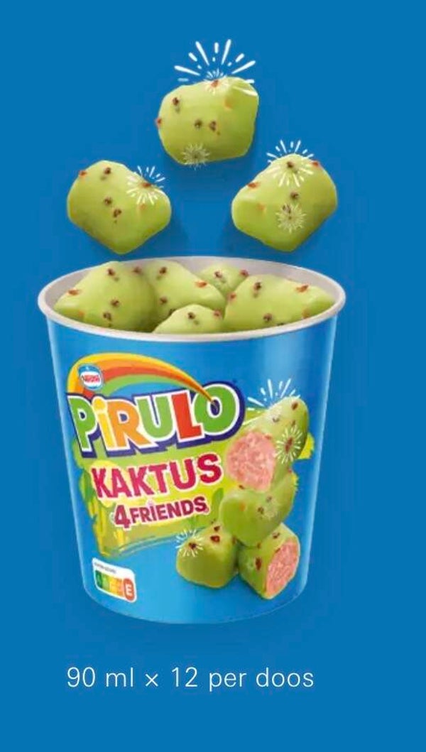 Pirulo kaktus 4 friends 12 x 90 ml