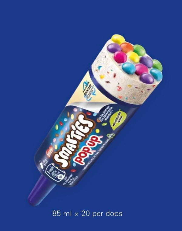 Smarties pop up 20 x 85 ml