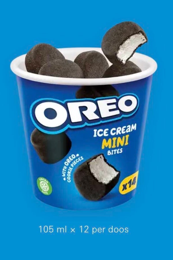 Oreo small bites 12 x 90 ml