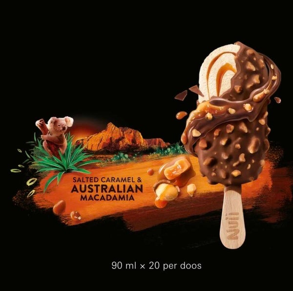 NUII salted caramel Australian macadamia