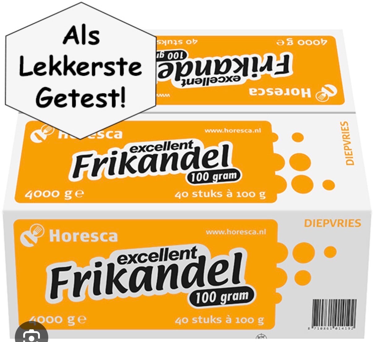 Frikandellen 40 x 100 gram