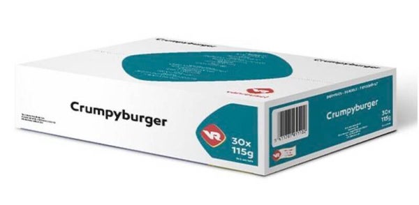 Crumpy burger (Bicky burger ) 30 x 115 gram