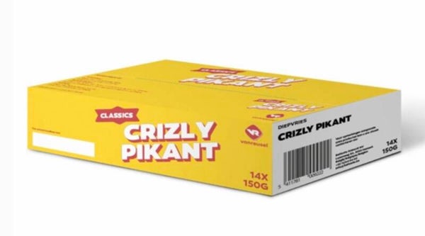 Crizly pikant (Berehap pikant) 14 x 150 gram