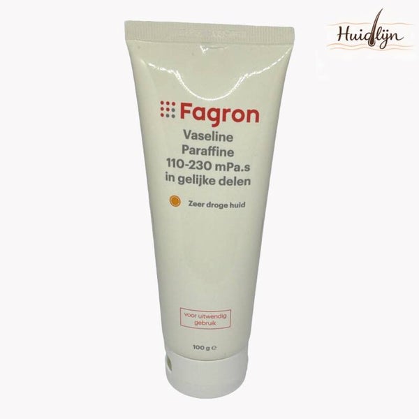 Fagron Vaseline Paraffine 110-230 mPa.s in gelijke delen.