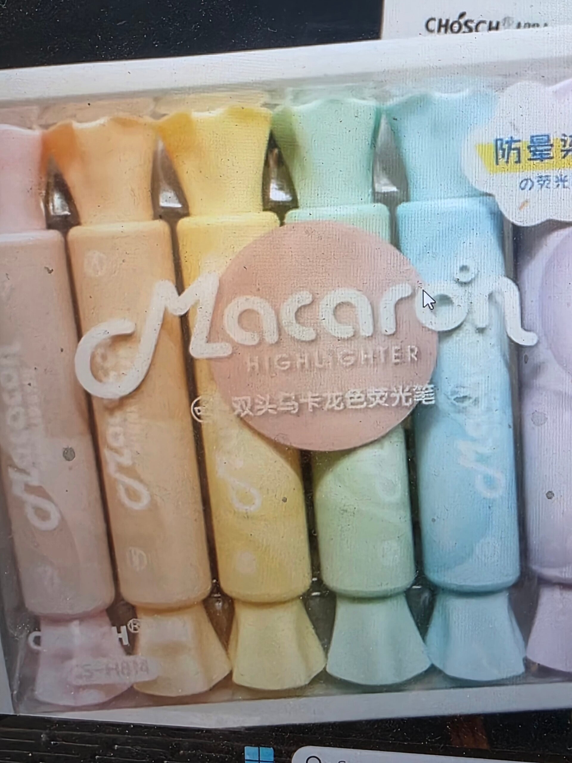 Mini 6 colors double ended marker