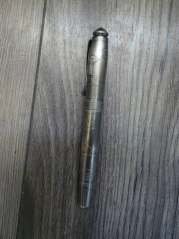Arabic heavy metal roller ink pen